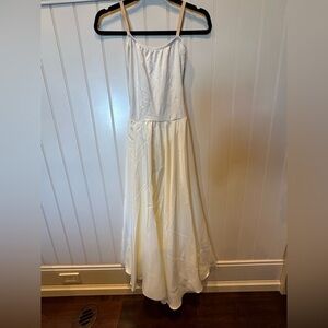 PENCHE Size Adult Medium Ivory Lyrical Dance Dress